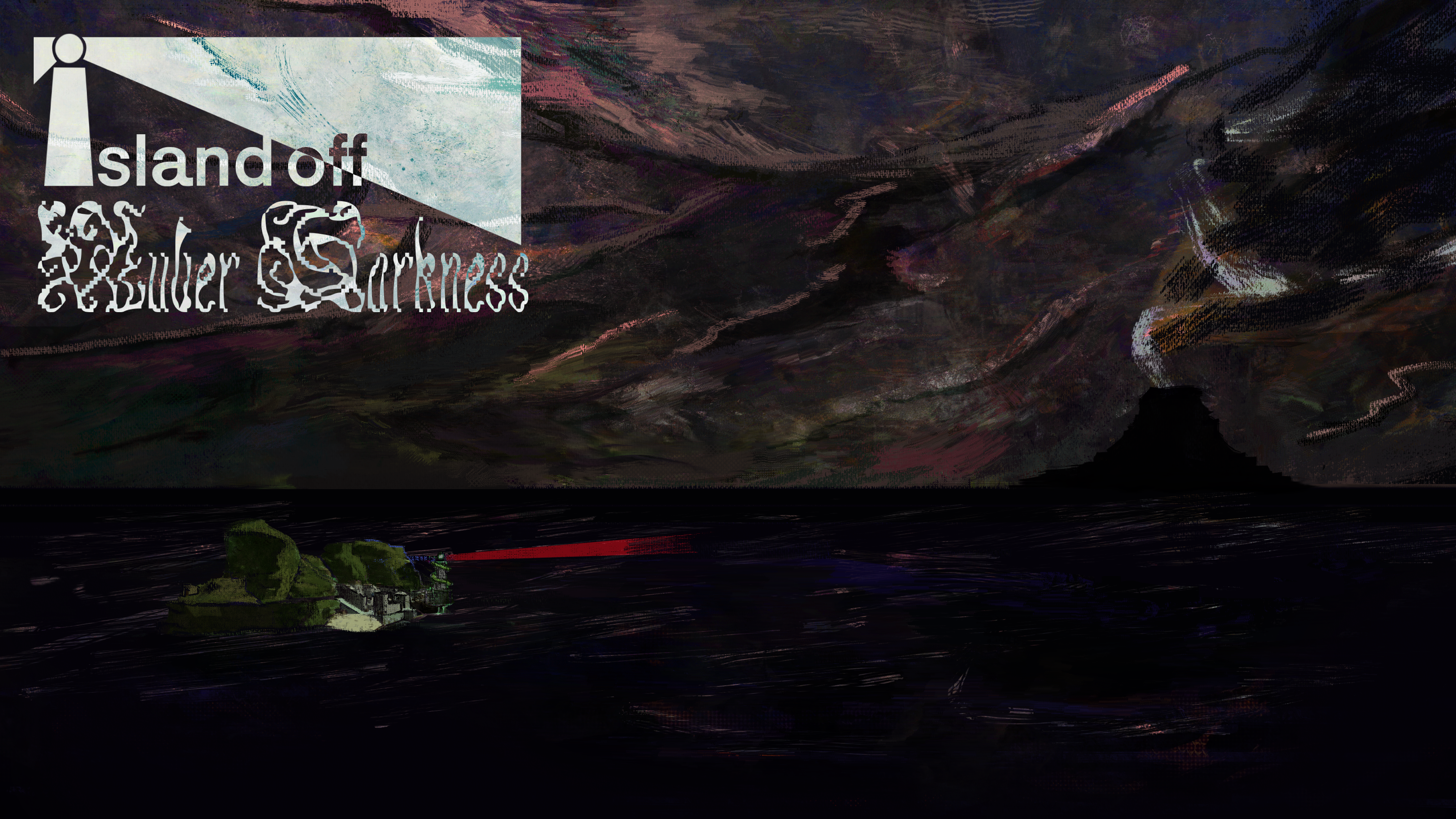 Primary key art and logo, with the art by Lambchopper, the logo by R.F. SLAM.